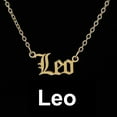 thumbnail image 4 of Latrodar New Fashion 12 Necklace English Alphabet Necklace Gold up to 50% Off, 4 of 5