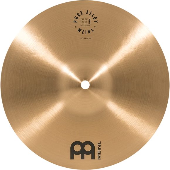 Meinl 10" Splash Cymbal - Pure Alloy Traditional - Made in Germany, 2-YEAR WARRANTY (PA10S)