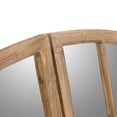 thumbnail image 2 of Jolene Arch Window Pane Mirrors Walnut 33" x 18" (Set of 2) by Aspire, 2 of 5
