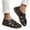 Black, variant on Viluyesy Sandals for Womens, Soft Sole Closed Toe Comfort Summer Casual Flat Shoes Black