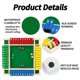 thumbnail image 3 of Game Board, 12" Family Wooden Board Tabletop Math Dice Game for Adults and Kids, Classic tabletop version of the game for 2-4 players, suitable for th, 3 of 5