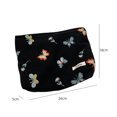 thumbnail image 3 of Caja de maquillaje portátil con bolsa de almacenamiento de cosméticos de mariposa bordada para regalos de vacaciones, 3 of 8