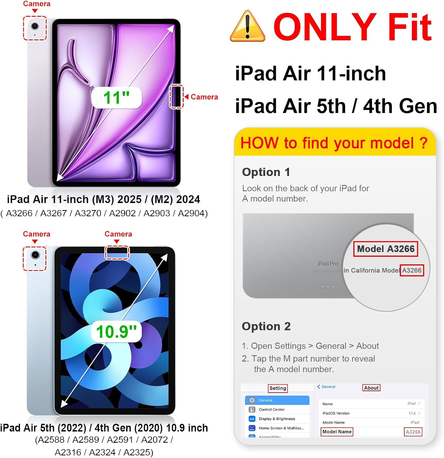 Fintie Case for iPad Air 11-inch M3 (2025) / M2 (2024), iPad Air 5th (2022) / 4th Generation (2020) 10.9 Inch - Magnetic Stand Multi-viewing Angle Soft TPU Cover with Pencil Holder