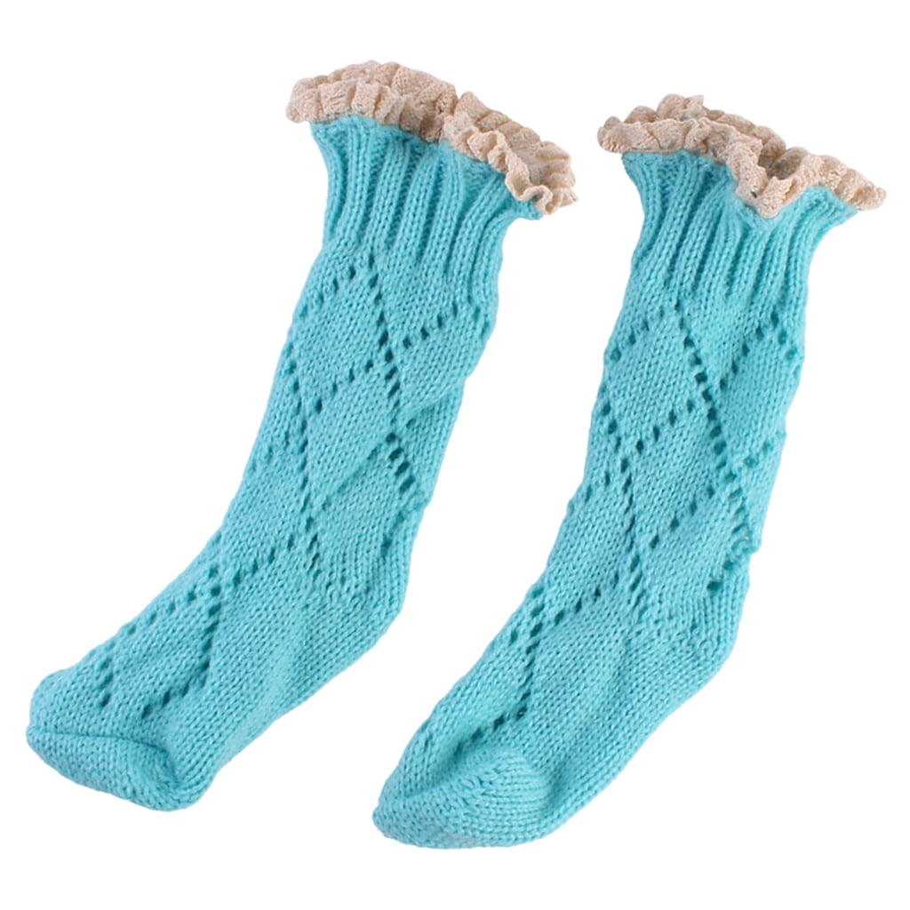 Unisex Toddler Baby Knitted Knee High Jacquard Warmer Cotton Causal Socks