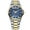 Two Tone Gold, variant on Geoffrey Beene Men's Stainless Steel Dress Watch Classic Quartz, Elegant Design, Water-Resistant
