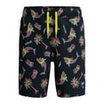 thumbnail image 1 of Speedo Maillot de Bain Garçon Protection UV Short Mi-Long Imprimé Redondo - Hyper Jaune, Taille TG, 1 of 4