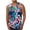 Black, variant on IROINNID Round Neckline Summer Tops For Men Sleeveless Hawaiian 3D Non Positioning Tank Top Sports Sleeveless T-shirt Tank Top/shirt Blouses Pullover Graphic Print Tops