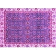 thumbnail image 1 of Ahgly Company Indoor Rectangle Oriental Purple Traditional Area Rugs, 4' x 6', 1 of 4