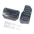 thumbnail image 2 of Juego de 2 cubiertas para pedales de freno de coche, almohadillas premium para pedales de coche, se reemplazan fácilmente. Negro, 2 of 9
