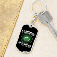 thumbnail image 6 of Assuming Grandpas Fishing Stainless Steel or 18k Gold Premium Swivel Dog Tag Keychain, 6 of 10