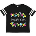 thumbnail image 3 of Inktastic Mimis Girl Bright Flowers Girls Toddler T-Shirt, 3 of 5
