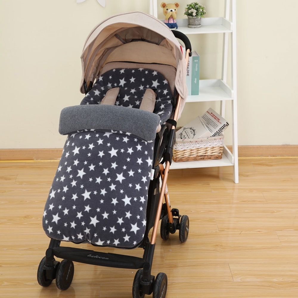 Baby Pushchair/Stroller 2 way Universal Cosytoes Fleece Pad Footmuff Pram Liner 