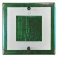 thumbnail image 2 of Meyda Tiffany 116815 12" W Aventurine Fused Glass Wall Sconce - Green, 2 of 4