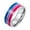 Bisexual, variant on Men 8mm Stainless Steel Enamel Rainbow LGBT Pride Ring for Lesbian Gay LGBTQ Wedding Band Transgender Size 8