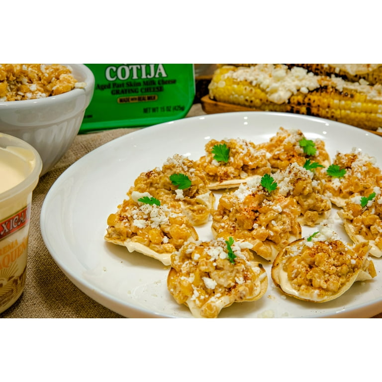 El Mexicano Cotija Queso Anejo 10 oz Aged Grating Cheese for Tacos