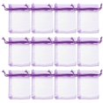 thumbnail image 4 of 100Pcs Candy Bags Household Organza Gift Bags with Drawstring (Dark Purple), 4 of 4