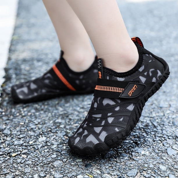 Zapatos Acuáticos Aqua Shoes - Zapatillas de buceo transpirables para senderismo en el lago (negro 35) Likrtyny Para Estrenar