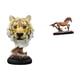 thumbnail image 1 of Escultura de animal moderna, figura artística para sala de estar, entrada, escritorio, decoración, estantería, mesa, pasillo, estatua coleccionable de, 1 of 8