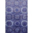 thumbnail image 2 of Addison Rugs Mayfield Premium Machine Washable Transitional Panels Purple Rectangle Rug, 9' x 12', 2 of 7