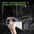 thumbnail image 4 of YOPTOP Lunettes de Vision Nocturne 1080p Monoculaire Numérique Vision Nocturne pour Voyage dans l'Obscurité Monoculaires Infrarouges Sauvegarde de Photos & Vidéos Monoculaire d'Imagerie Thermique pour Chasse Camping Voyage, Modèle2, 4 of 6