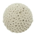 thumbnail image 5 of DecMode Beige 4" Handmade Decorative Ball Jute Rope Orbs & Vase Filler with Varying Designs (4 Count), 5 of 13
