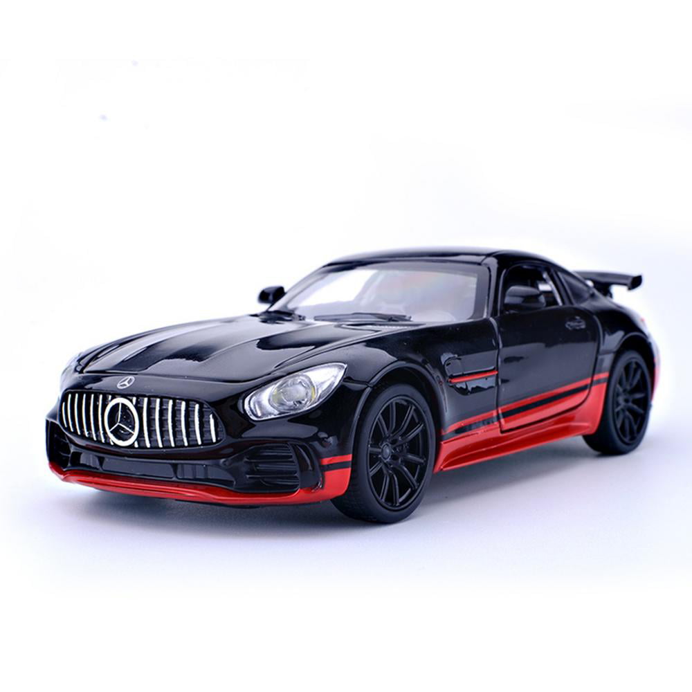 Details about   1:32 AMG GT Model Car Alloy Diecast Gift Toy Vehicle Kids Black Collection Sound