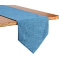 thumbnail image 2 of Burlap Farmhouse Cotton Linen Table Runner, Rustic WovenTable Runner for Dining, Kitchen, Holiday, Halloween, Christmas, Party,12x70 inch, 2 of 7