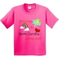 thumbnail image 3 of Inktastic Someone in North Carolina Loves Me Youth T-Shirt, 3 of 5