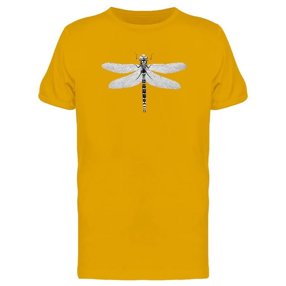 Dragonfly B&W Design Tee Men's -Image by Shutterstock