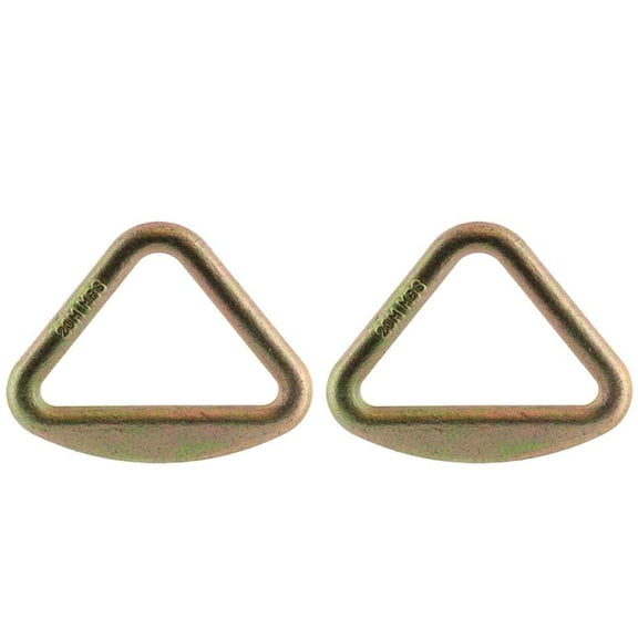 4" Forged D-Ring - 2 Pack