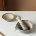 thumbnail image 3 of Pounders Household Ceramic Grinding Bowl Kitchen Garlic Pounding Tools Mortar and Pestle Set High Temperature Ceramic Garlic Presses, 3 of 5