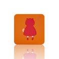 thumbnail image 3 of CAROOTU Anti-Slip Soft Silicone Coaster Heat-Resistant Square Cartoon Table Placemat for Housewarming Kitchen 85*85mm New, 3 of 7