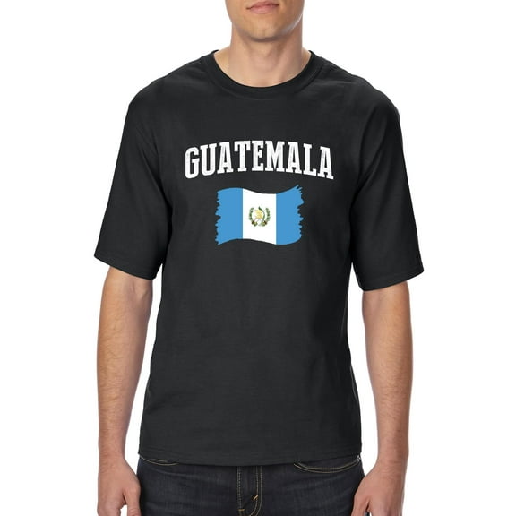 Normal is Boring - Big Men's T-Shirt, up to Tall Size 3XLT - Guatemala