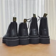 thumbnail image 4 of Botas altas de cuero estilo otoño para hombre, botas de moto impermeables con suela gruesa, 4 of 5