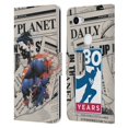 thumbnail image 1 of Head Case Designs Officially Licensed Superman DC Comics 80th Anniversary Newspaper Leather Book Wallet Case Cover Compatible with Google Pixel 3a, 1 of 6