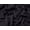 Black, variant on Minerva Core Range Cotton Sherpa Fleece Fur Fabric, Dark Dusky Pink Solid for Dressmaking & Toy Making, 59" Wide, By the Yard