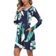 thumbnail image 4 of Vestidos casuales de manga larga con bolsillos para mujer Adepaton LRWJ1046-45, 4 of 7
