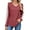Red, variant on UVN Long Sleeve Shirts for Women Fall V Neck Lace Blouses Casual Dressy Tunic Pullover Sweaters Tops