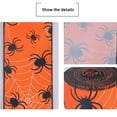 thumbnail image 5 of Yaoyar Halloween Wired Edge Ribbon Bat Spider Web Skull Pumpkin Printed Ribbons Wrapping Ribbon for Halloween Party Decoration Wreath DIY Craft, 5 of 7
