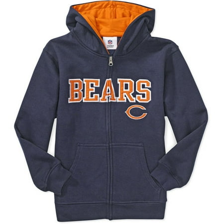 chicago bears zip up sweatshirt