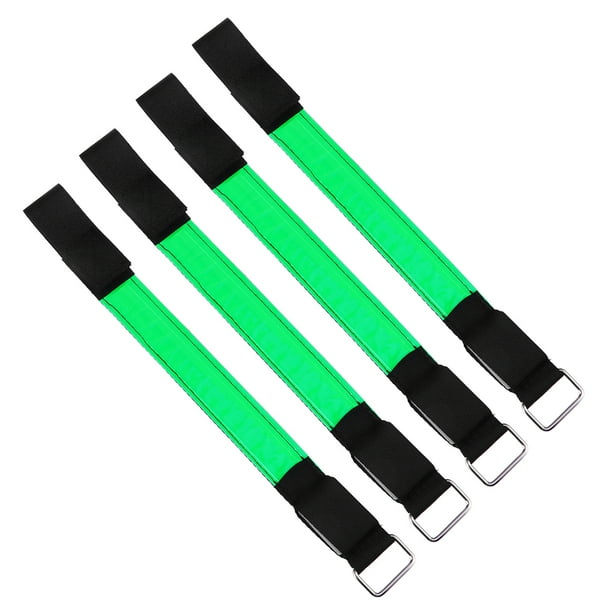 4pcs Outdoor LED Glowing Armband Bangle Reflective Bracelet