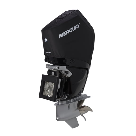Mercury 8M0228524 5.7L V10 350hp Verado Outboard Vented Splash Cover, Black