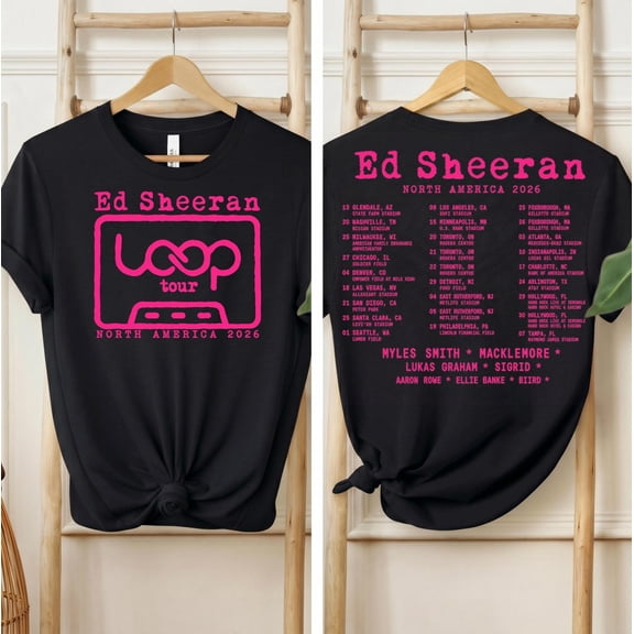 E Shern Concert Shirt, America 2026 Tou Tee, Music Fan Shirt, Back Print Shirt, Concert Gift, Music Lover Gift