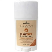 Zion Health Clay Dry Silk Deodorant, Citrus, 2.5 OZ