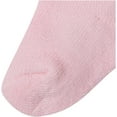 thumbnail image 2 of Hudson Baby Infant Girl Cotton Rich Newborn and Terry Socks, Heart, 0-6 Months, 2 of 4
