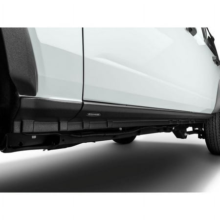 Bushwacker by RealTruck 14065 Black Trail Armor Rocker Panel (for GM Crew Cab Trucks  Pair) Compatible with select: 2014-2016 2018-2019 Chevrolet Silverado