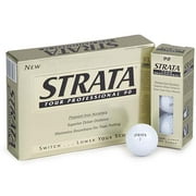Strata Tour Professional 90 Golf Balls, 12-Pack