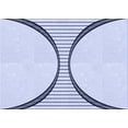 thumbnail image 1 of Ahgly Company Indoor Rectangle Patterned Lavender Blue Area Rugs, 7' x 10', 1 of 6