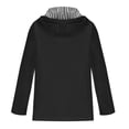 thumbnail image 4 of fheaev Rain Jacket for Women Outdoor Jacket Waterproof Windproof Acket Recreation Sports Interchange Jacket Windbreaker Long Sleeve Detachable Hooded Raincoats, 4 of 6