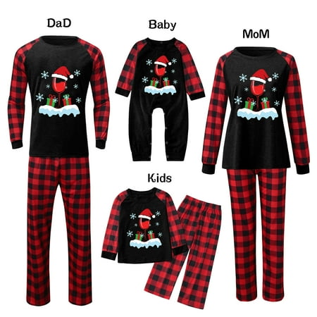 

Matching Christmas Pajamas for Family Holiday PJs for Women/Men/Kids/Couples Vacation Cute Printed Loungewear Sleepwear
